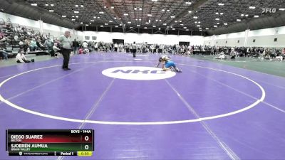 144A Cons. Round 3 - Diego Suarez, Belton vs Sjoeren Aumua, Grain Valley