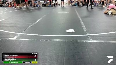 126 lbs Round 2 (4 Team) - Matt Diamond, Prime WC Black vs Nico Rivera, Hammer WC