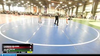 88 lbs Rd# 6- 9:00am Saturday Final Pool - Cameron Melhorn, No Escape W.A. vs Kaleb Collae, PA Blue