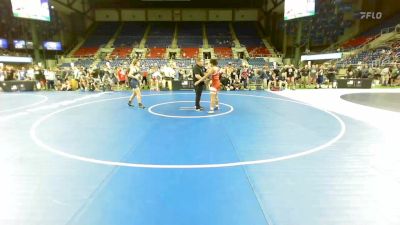 170 lbs Rnd Of 64 - Xavier Smith, Indiana vs Carter Egbert, Utah