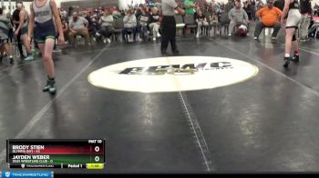 139 lbs Round 1 (8 Team) - Brody Stien, Olympia (NY) vs Jayden Weber, Zeus Wrestling Club