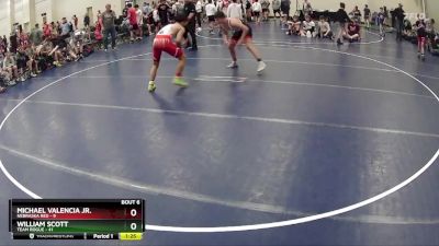 160 lbs Semis & 1st Wrestleback (8 Team) - William Scott, Team Rogue vs Michael Valencia Jr., Nebraska Red