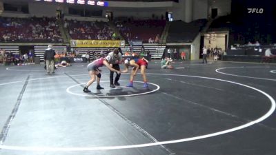 136 lbs Round Of 16 - Vanessa Mares, Fresno State (W) vs Haley Billings, Washington State (W)