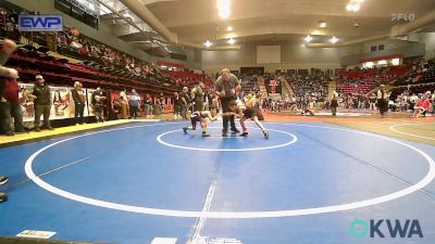 55 lbs Consi Of 8 #2 - Salyer Torix, Sperry Wrestling Club vs Reid Wells, Grove Takedown Club