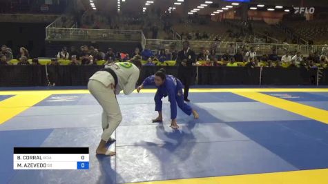 BRIANNE CORRAL vs MARIANA AZEVEDO 2024 Pan Jiu Jitsu IBJJF Championship