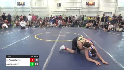 110 lbs Round 2 - Hayden Piovarchy, Rogue W.C. (OH) vs Jimmy Johnson, 84 Athletes (VA)