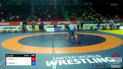 65kg Round 3 - Cassidy Pace, Takedown Wrestling Academy vs Paige Veloso, Alberta Elite Women`s WC