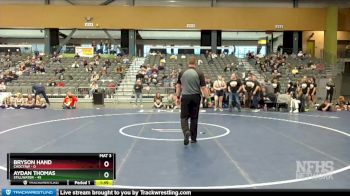 106 lbs Quarterfinals (8 Team) - Bryson Hand, Choctaw vs Aydan Thomas, Stillwater