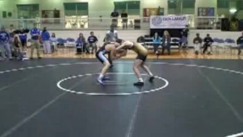 157lbs Allen Sigler Oakland University- vs. Michael Leonard Grand Valley-