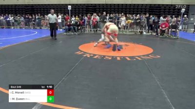 125 lbs Round Of 16 - Collin Monell, Owego, NY vs Michael Queen, Millersville, MD