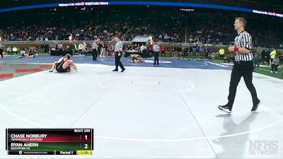 D1-285 lbs Semifinal - Ryan Ahern, Rockford HS vs Chase Norbury, Temperance Bedford