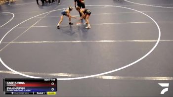 106 lbs Round 5 - Gage Bjerga, Minnesota vs Evan Marvin, Summit Wrestling Academy