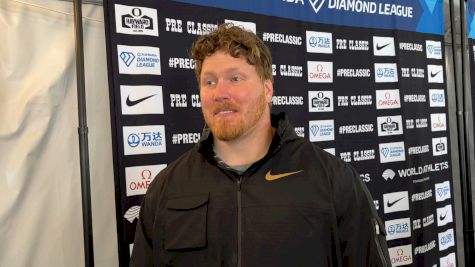 Ryan Crouser Throws 23 Meters From Static Start