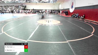 150 lbs Round Of 32 - Barry Norman, Blair Academy vs Vincenzo Darrow, North Hunterdon