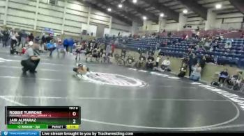 49 lbs Quarters & Wb (16 Team) - Jair Almaraz, Utah Gold vs Robbie Turrone, Punisher Wrestling Company