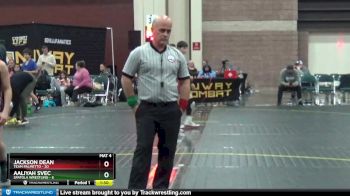 91 lbs Finals (2 Team) - Jackson Dean, Team Palmetto vs Aaliyah Svec, Spatola Wrestling