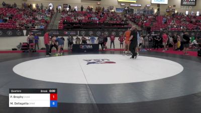 92 kg Quarters - Patrick Brophy, Charleston Regional Training Center vs Michael Dellagatta, Spartan Combat Rtc/ Tmwc