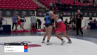 92 kg Semis - Alexander Smith, Spartan RTC@LHP vs Gage Runnels, Interior Grappling Academy