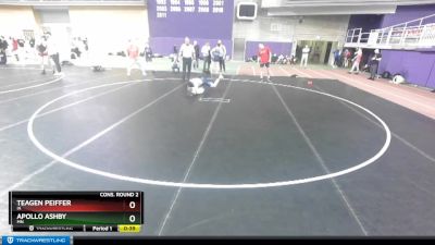 170 lbs Cons. Round 2 - Apollo Ashby, MN vs Teagen Peiffer, IA