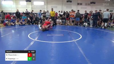 125 lbs Round 2 - Weston Pisarchick, PA Titan Wrestling vs Malachi Kapenga, Lake Erie WC NY