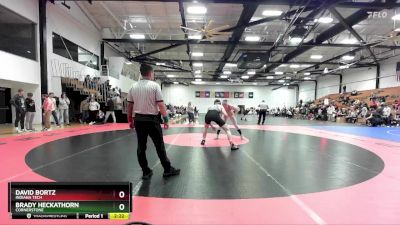 184 lbs Cons. Semi - David Bortz, Indiana Tech vs Brady Heckathorn, Cornerstone