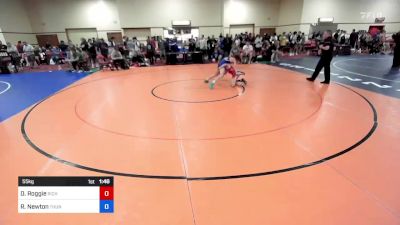 55 kg Cons 32 #2 - Drew Roggie, Richmond Wrestling Club vs Ryder Newton, Thunder Mountain WC