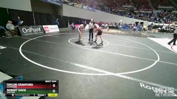 2A/1A-170 Cons. Round 2 - Taylor Crawford, Clatskanie vs Robert Davis, Oakland