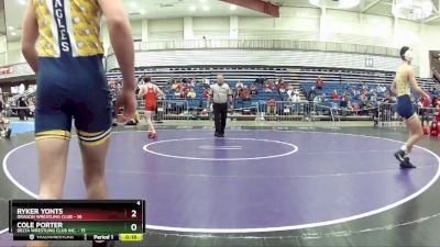 150 lbs Round 4 (6 Team) - Evan Walker, Dragon Wrestling Club vs Lincoln Mann, Delta Wrestling Club Inc.