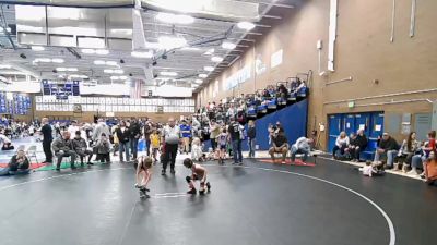 64 lbs Champ. Round 1 - Burk Mecham, Cave Club vs Ian Balmforth, AVIATOR WRESTLING CLUB