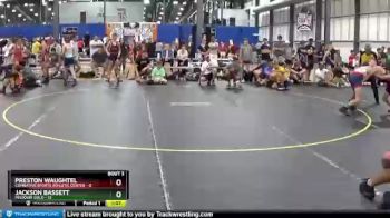 105 lbs Quarterfinals (8 Team) - Preston Waughtel, Combative Sports Athletic Center vs Jackson Bassett, Missouri Gold