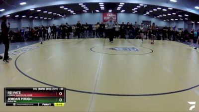 83 lbs Semifinal - Rei Pate, Legend Wrestling Club vs Jordan Pough, Nova WC