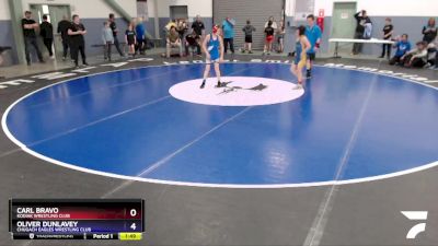 82 lbs Final - Carl Bravo, Kodiak Wrestling Club vs Oliver Dunlavey, Chugach Eagles Wrestling Club