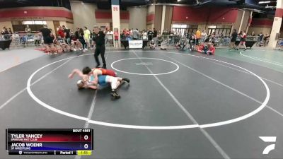 110 lbs Round 2 - Tyler Yancey, Spartan Mat Club vs Jacob Woehr, 3F Wrestling