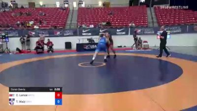 125 kg Consolation - Christian Lance, Nebraska Wrestling Training Center vs Ty Walz, Spartan Combat RTC / TMWC