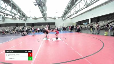 162-H lbs Final - John Quinonez, Red Nose Wrestling School vs Cristian Gioia, Yale Street