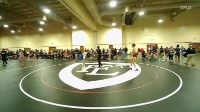 75 kg Quarters - Dylan Reel, Woodward Academy High School Wrestling vs Broedy Collins Hendricks, Team Valley Wrestling Club