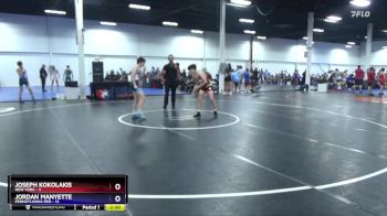 102 lbs Quarterfinals (8 Team) - Joseph Kokolakis, New York vs Jordan Manyette, Pennsylvania Red