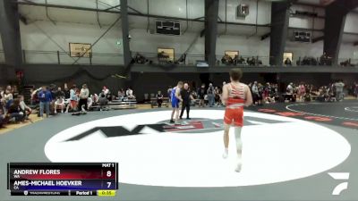 157 lbs Cons. Round 2 - Sawyer Evans, WA vs Darius Christensen, WA