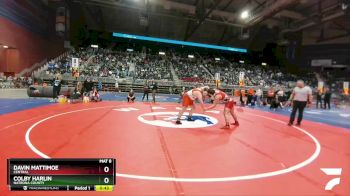 4A-285 lbs Cons. Semi - Colby Harlin, Natrona County vs Davin Mattimoe, Central