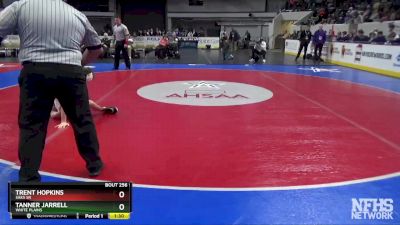 1A-4A 113 1st Place Match - Trent Hopkins, Saks Sr vs Tanner Jarrell, White Plains