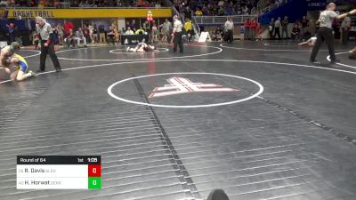 75 lbs Round Of 64 - Roman Davis, Glendale vs Haydyn Horwat, Derry