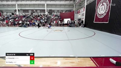 165 lbs Round Of 16 - Jack Kassler, St. Francis vs Brandon Cody, Jesuit High School - Tampa