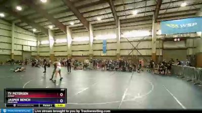 120 lbs Cons. Round 2 - Ty Petersen, Idaho vs Jasper Bench, Montana