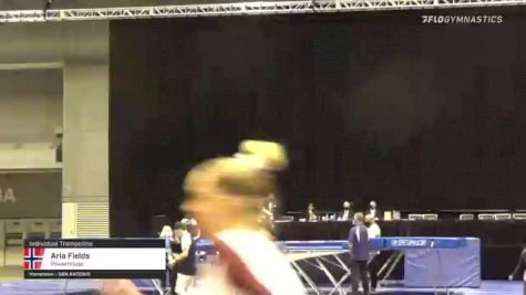 Aria Fields - Individual Trampoline, Powerhouse - 2021 USA Gymnastics Championships
