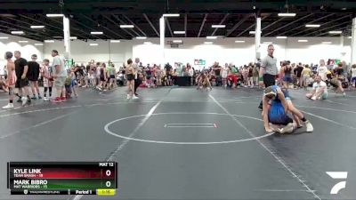 84 lbs Round 1 (4 Team) - Kyle Link, Team Smash vs Mark Bibro, Mat Warriors