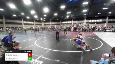 132 lbs Consolation - Troy Kinlicheenie, Slivercreek Scrappers vs Zavian Geronimo, Live Training