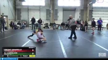 80 lbs Round 4 (6 Team) - Vincent Orandello, Warhawks Black vs Eli Gabrielson, Diamond Fish