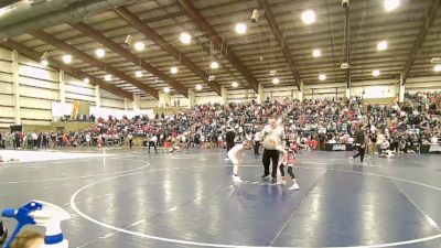 75 lbs Cons. Round 1 - Xavier Fowler, Davis Wrestling Club vs Casey Baxter, Sons Of Atlas