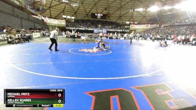 2A 144 lbs Cons. Semi - Michael Fritz, Orting vs Kellen Soares, Sedro-Woolley