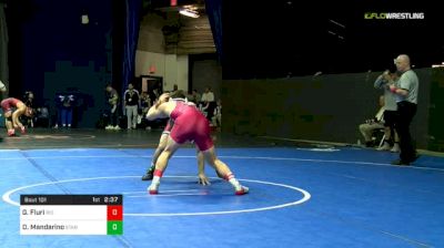 157 lbs Round Of 32 - Gino Fluri, Rider vs Dom Mandarino, Stanford